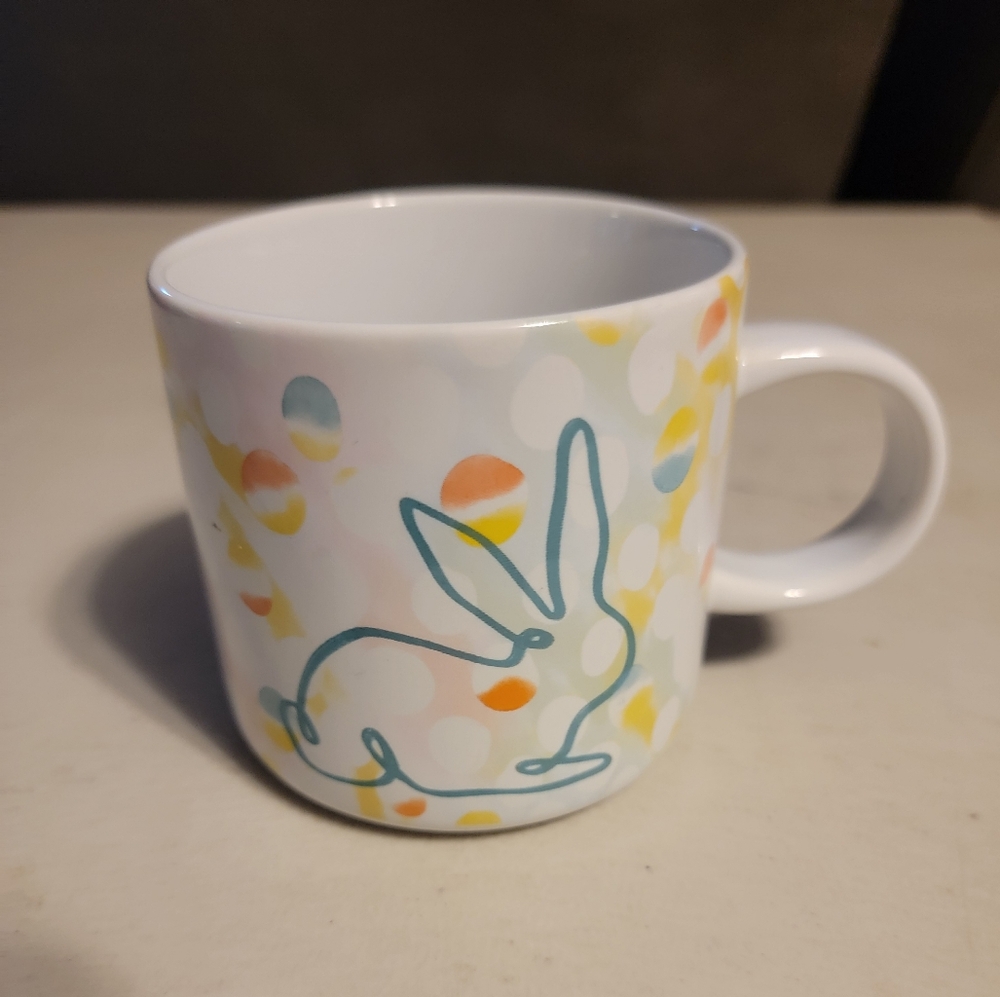 Starbucks 2018 Easter Spring Collection Bunny Coffee Mug 12floz